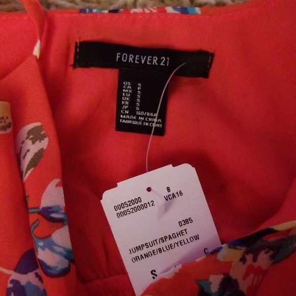 NWT - SM Multicolored Floral Summer Romper - Picture 4 of 6